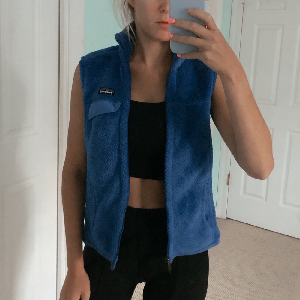Blue Patagonia Vest